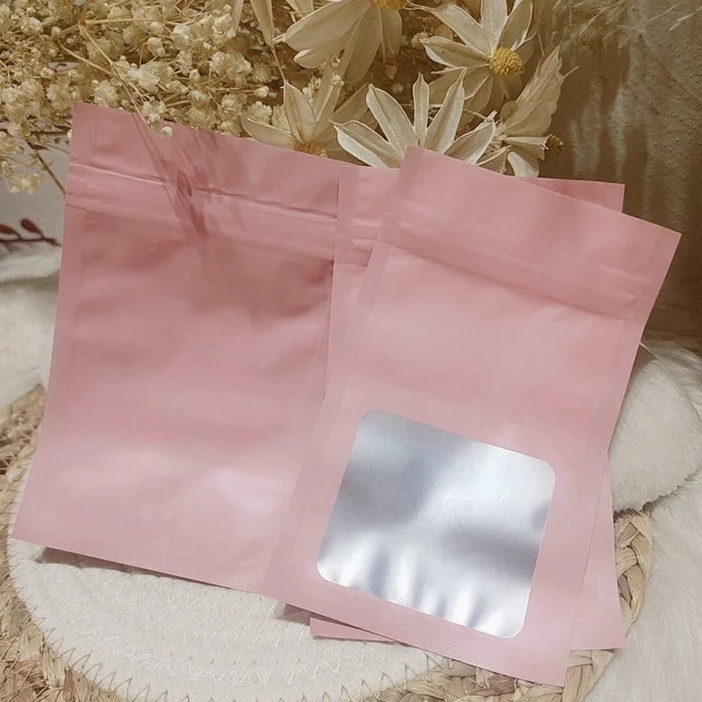 네일 도구 및 붙이는 네일용 무광 플라스틱 지퍼백